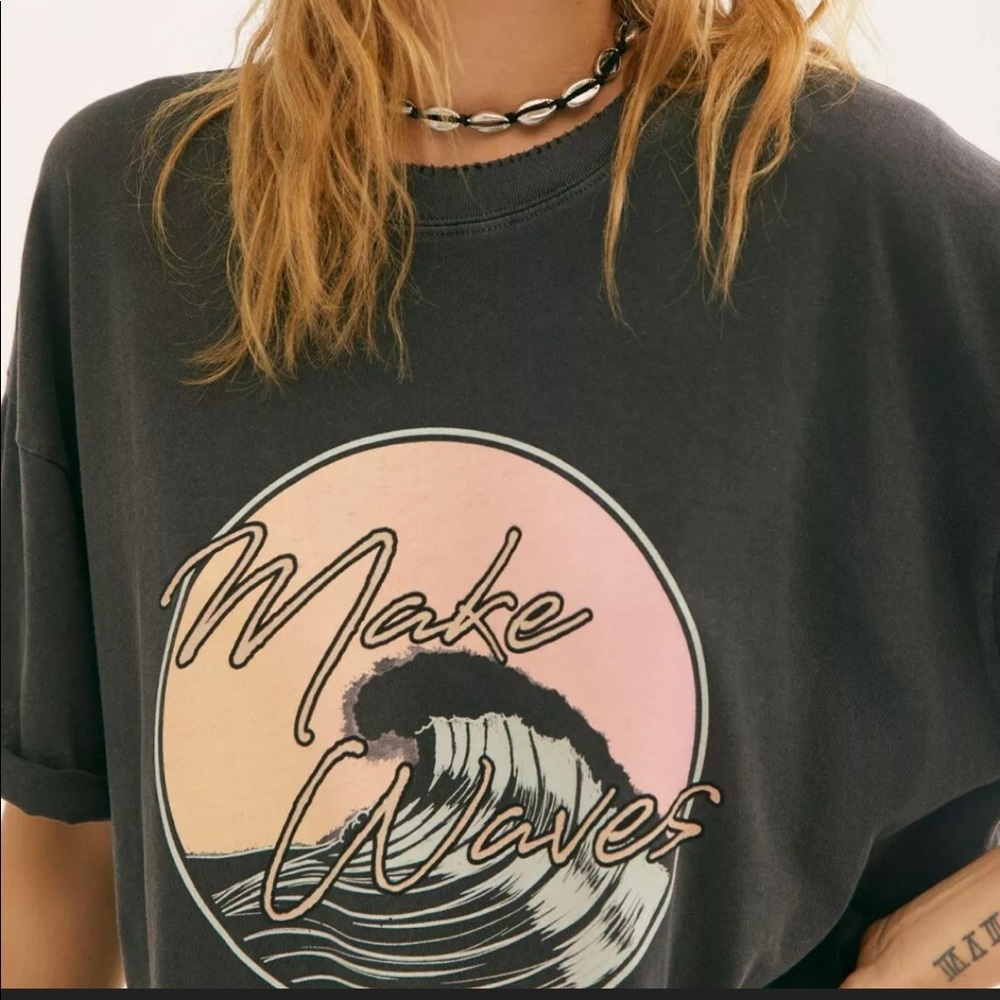 Free People x Girl Dangerous Make Waves Tee